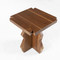 Diega Occasional Table
Modern Walnut Side Table
16 x 16 x 18 H inches
Walnut