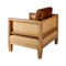 Bozeman Lounge Chair
32 x 28 x 26 H inches
Vegan Leather, Jute, Wood