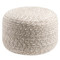 Cabana Outdoor Pouf
18 dia x 12 H inches
Recycled Pet Yarn