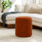 Mohava Pouf 
16 dia x 18 H inches
Polyester
Rust