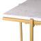 Arya Coffee Table
46 x 22 x 18 H inches
Marble, Metal
Gold