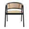 Caro Dining Chair 
24 x 22 x 30 H inches
Rattan, Wood
