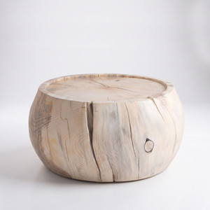Sia Cocktail Table
32 diameter x 16 H inches
White Wash