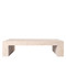 Quincy Stone Cocktail Table
60 x 36 x 15 H inches
Mactan Stone