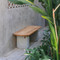 Verna Wood and Stone Bench
47.25 x 18 x 18 H inches