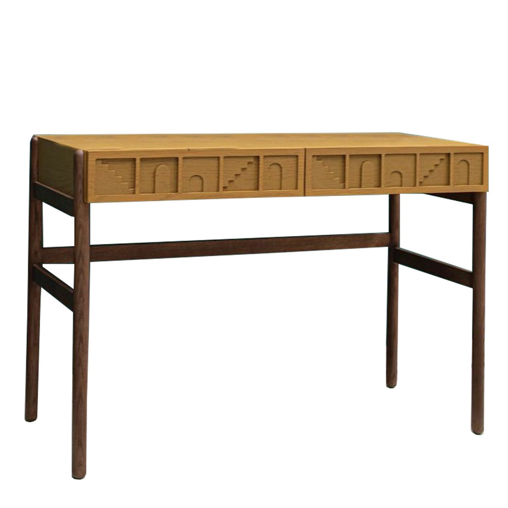 Maria Mexican Desk - Handcrafted Red Oak Mexican Desk