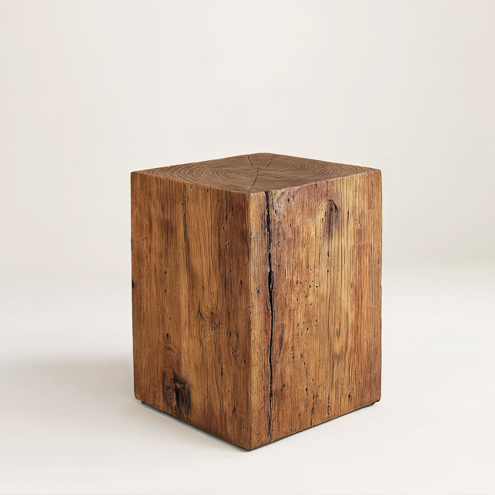Los Olmos Urban Wood Cube
14 x 14 x 20 H inches
Reclaimed Elm Wood
Natural Los Olmos Urban Wood Cube
14 x 14 x 20 H inches
Reclaimed Elm Wood
Natural