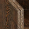 Empress Hand Carved Chair
26 dia x 44 H inches
Dark Walnut Finish 