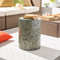 Covo Garden Stool 
13 dia x 18 H inches
Ceramic
Green