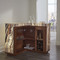 Terrain Onyx Bar 
56 x 48 x 43 H inches
Onyx, Wood
