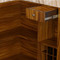 Terrain Onyx Bar 
56 x 48 x 43 H inches
Onyx, Wood
