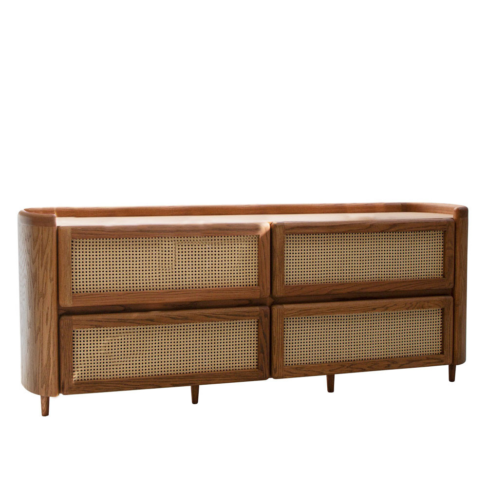 Emilia Dresser - Mexican Red Oak Dresser Emilia Dresser - Mexican Red Oak Dresser