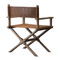 Director Occasional Chair 
26 x 22 x 35 H inches
Wood, Leather