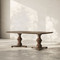 La Luz Dining Table
Size: 42 x 84 x 30 H inches
Dark Walnut Finish