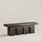 Tamaño Bench
14 x 60 x 18  H inches
Ebony Finish