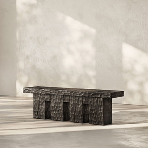 Tamaño Bench
14 x 60 x 18  H inches
Ebony Finish