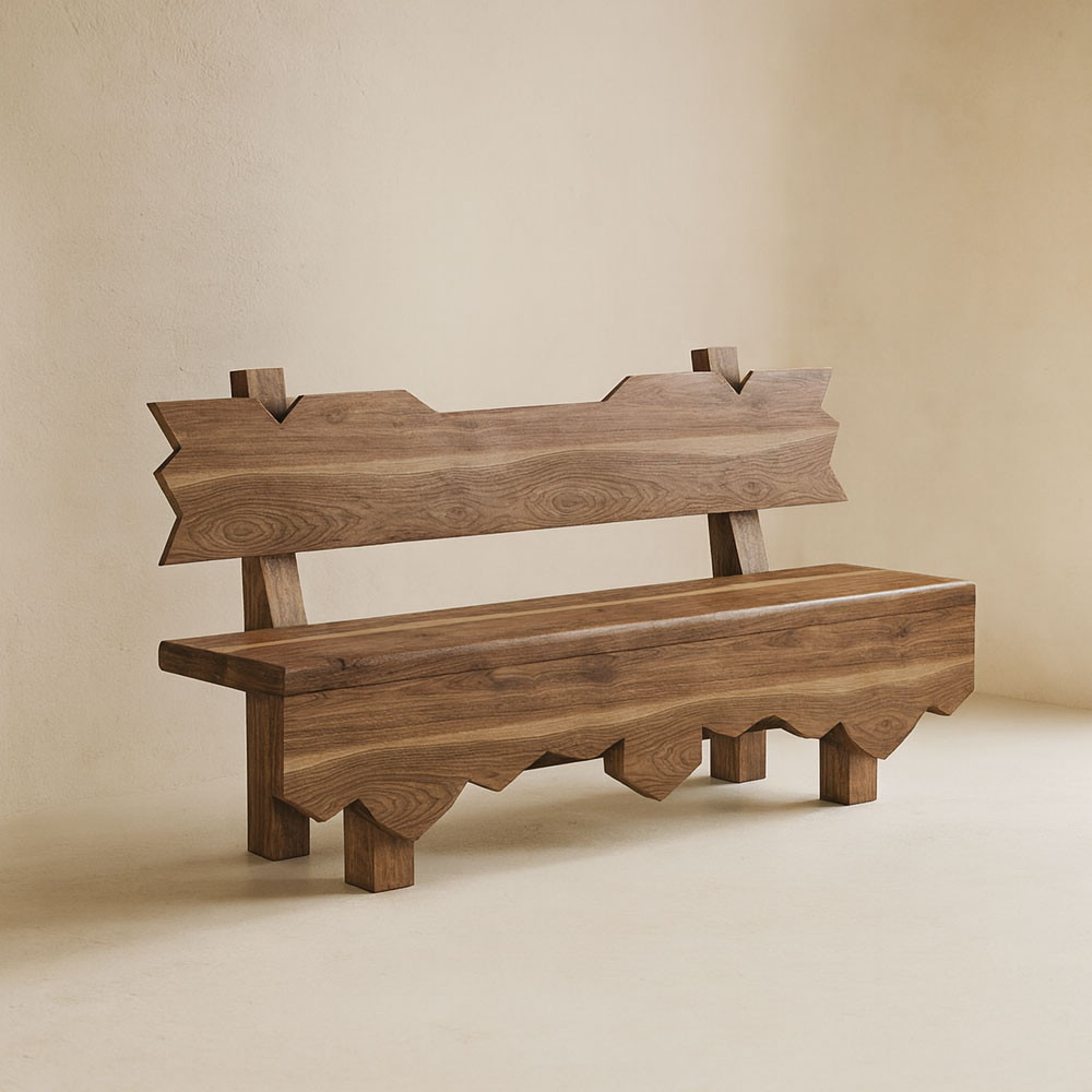 Álvaro Bench
72 x 20 x 37 H inches
Handmade Solid Walnut Álvaro Bench
72 x 20 x 37 H inches
Handmade Solid Walnut