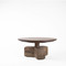 Gustav Café Table
36 dia x 16 H inches
Light Walnut Finish
