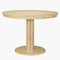 Arnault Dining Table 
Ash Wood Dining Table
42 dia x 30 H inches
Wood