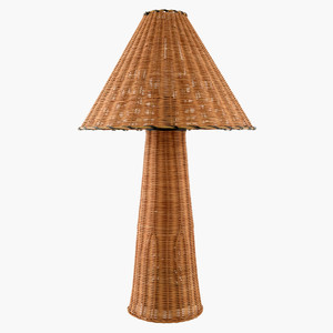Lallo Rattan Table Lamp - DNH-001
Contemporary Rattan Table Lamp
16 dia x 28 H inches
Rattan
