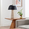 Nara Travertine Table Lamp
11 dia x 16 H inches
Stone, Metal
Black