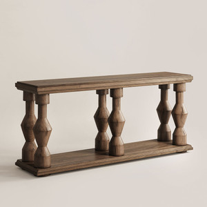 La Luz Console Table
Luxury Console Table
Size: 18 x 72 x 30 H inches
Dark Walnut Finish