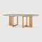 Trestle Outdoor Dining Table
94.5 x 43.5 x 30 H inches
Teak, Concrete