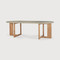 Trestle Outdoor Dining Table
94.5 x 43.5 x 30 H inches
Teak, Concrete
