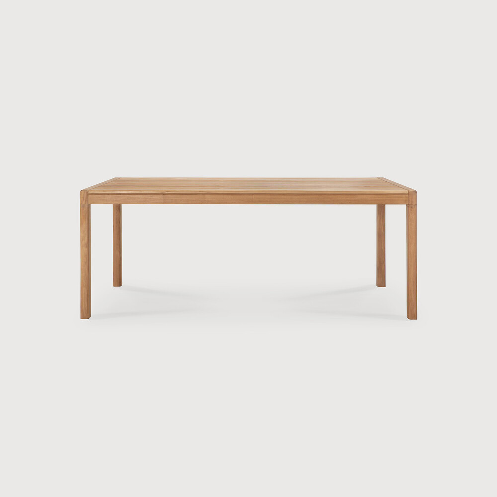 Outdoor Jack Dining Table
78.5 x 39.5 x 30 H inches
Teak Outdoor Jack Dining Table
78.5 x 39.5 x 30 H inches
Teak