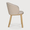 Unda Dining Chair
24.5 x 23 x 32 H inches, Seat 20 H inches
Fabric, Oak
Salt with Natural Wood Finish 