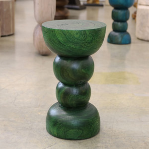 Paolo Stool Table
12 dia x 21 H inches
Forest Green Finish