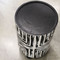 Monochrome Hand Painted Log Table S0
13 dia x 21 H inches
Hand painted with Benjamin Moore paint