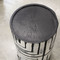 Monochrome Hand Painted Log Table S02
13 dia x 21 H inches
Hand painted with Benjamin Moore paint