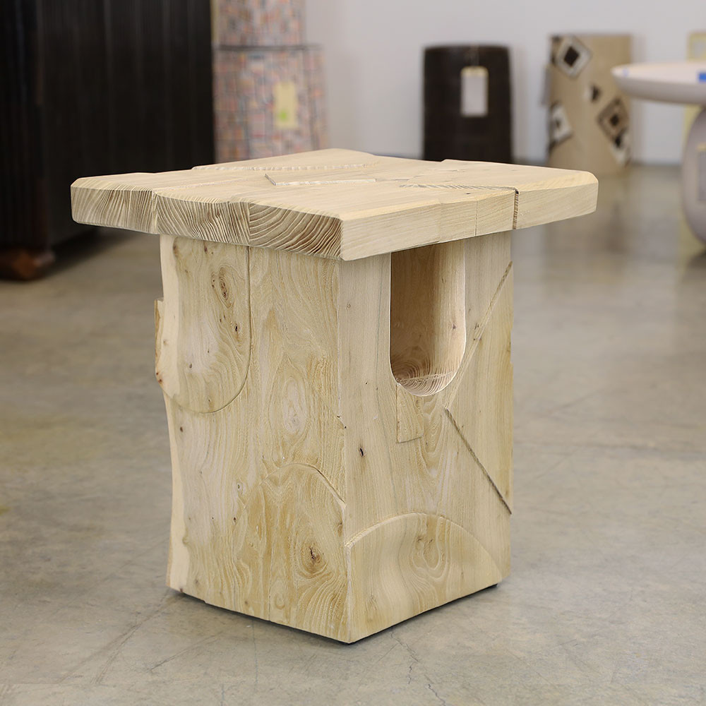 Bleached Wood End Table
20 x 20 x 22 H inches
Reclaimed Elm Wood Bleached Wood End Table
20 x 20 x 22 H inches
Reclaimed Elm Wood