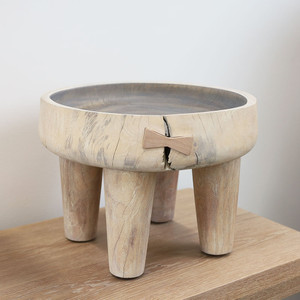 Carved Wood Bowl S01
16 dia x 12 H inches