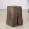 Pantalones Urban Wood Side Table S01 
14 x 14 x 20 H inches - 10 x 14 table top
Reclaimed Elm Wood