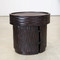 Cayo Low  Table S01
19 x 17 x 18 H inches
Black lacquer with red undertones