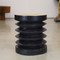 Abaidoo Low Stool S01
16 dia x 18 H inches
Black lacquer with a bleached top