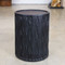 Wave Carved Log Table S01
13.5 dia x 18.5 H inches