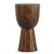 Djembe Side Table
11 dia x 20.5 H inches
Dark Walnut Finish