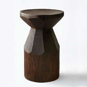 Rosalia Urban Wood Side Table
18 dia x 24 H inches - expect variation
Reclaimed Elm Wood
Cocoa Brown