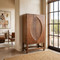 Solana Carved Wood Cabinet
42 x 18 x 77 H inches
Spanish Cedar
Natural