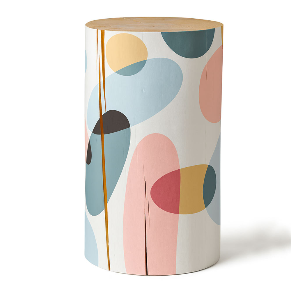 Pebble Pop Hand Painted Log Table
12 dia x 20 H inches Pebble Pop Hand Painted Log Table
12 dia x 20 H inches