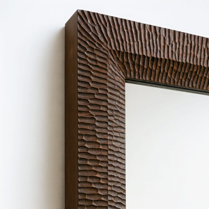 Cinzelo Carved Wood Floor Mirror