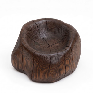 Orgánica Log Chair
34-36 dia x 36 H inches - expect variation
Dark Walnut Finish 
