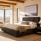 Atalaya Platform Bed
Queen -93 x 67 x 45 H inches
Dark Walnut Finish Atalaya Platform Bed
Queen -93 x 67 x 45 H inches
Dark Walnut Finish