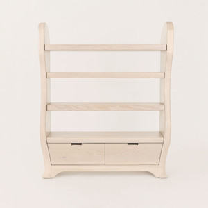 Balance Bookcase
60 x 16 x 72 H inches
Cerused White Oak