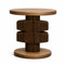 Xarela Side Table
18 dia x 22 H inches
Dark Walnut Finish
Red Oak