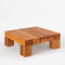 Zuri Outdoor Cocktail Table 
27 x 27 x 12 H inches
Spanish Cedar
Natural
