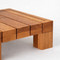 Zuri Outdoor Cocktail Table 
27 x 27 x 12 H inches
Spanish Cedar
Natural